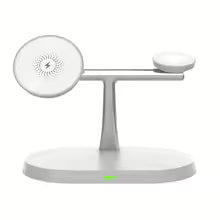 NEW Magnetic Wireless Charger Stand For iPhone 16 15 14 13 12 Pro iWatch 9 8 Airprods 3 In 1 Fast Charging Station